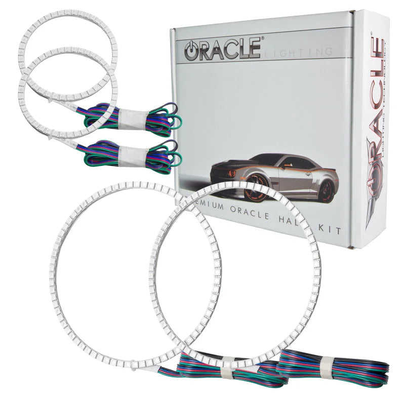 Oracle Volkswagen Jetta 05-10 Halo Kit - ColorSHIFT w/ Simple Controller - Side View