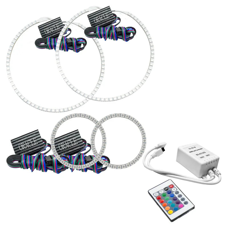 Oracle Volkswagen Touareg 05-06 Halo Kit - ColorSHIFT w/ Simple Controller - Main Product View