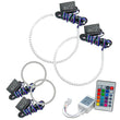 Load image into Gallery viewer, Oracle Volvo S60 05-09 Halo Kit - ColorSHIFT w/ Simple Controller - Main Product View