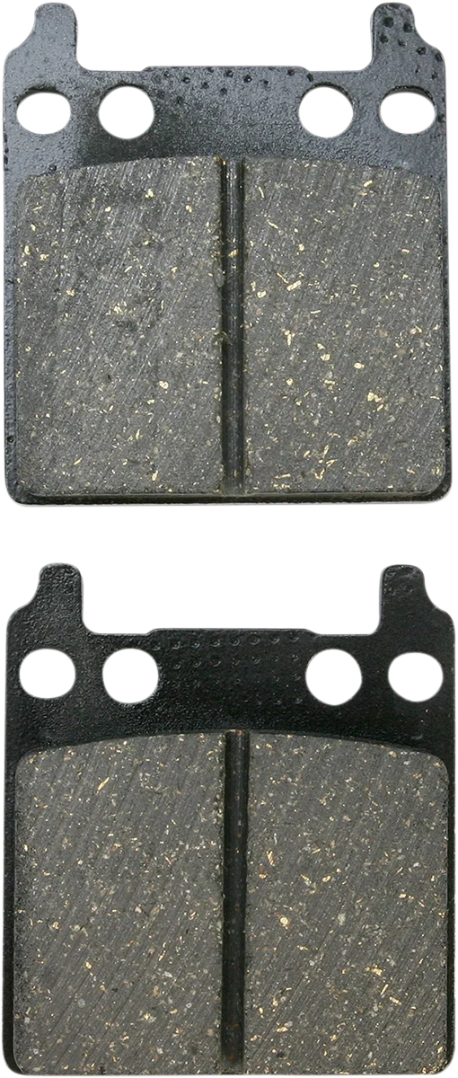 Organic Brake Pads - "F" Caliper DragSpecialties FAD115 - Side View