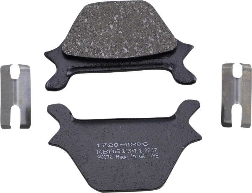 Organic Brake Pads - Harley-Davidson DragSpecialties FAD200 - Main Product View