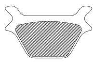 Load image into Gallery viewer, Organic Brake Pads - Harley-Davidson DragSpecialties FAD200 - Side View