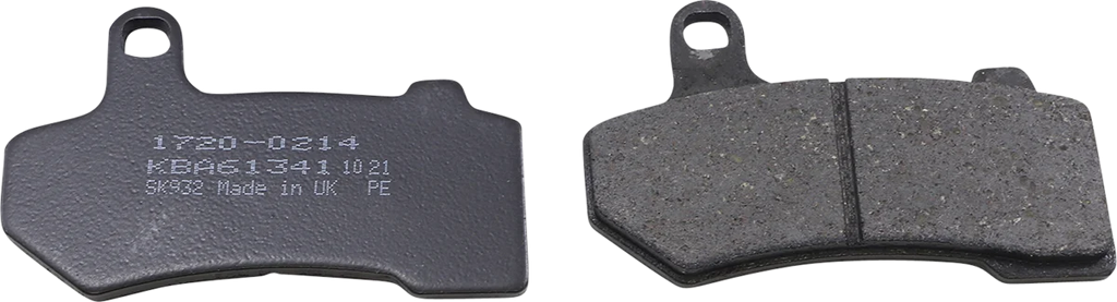Organic Brake Pads - Harley-Davidson DragSpecialties FAD409 - Main Product View
