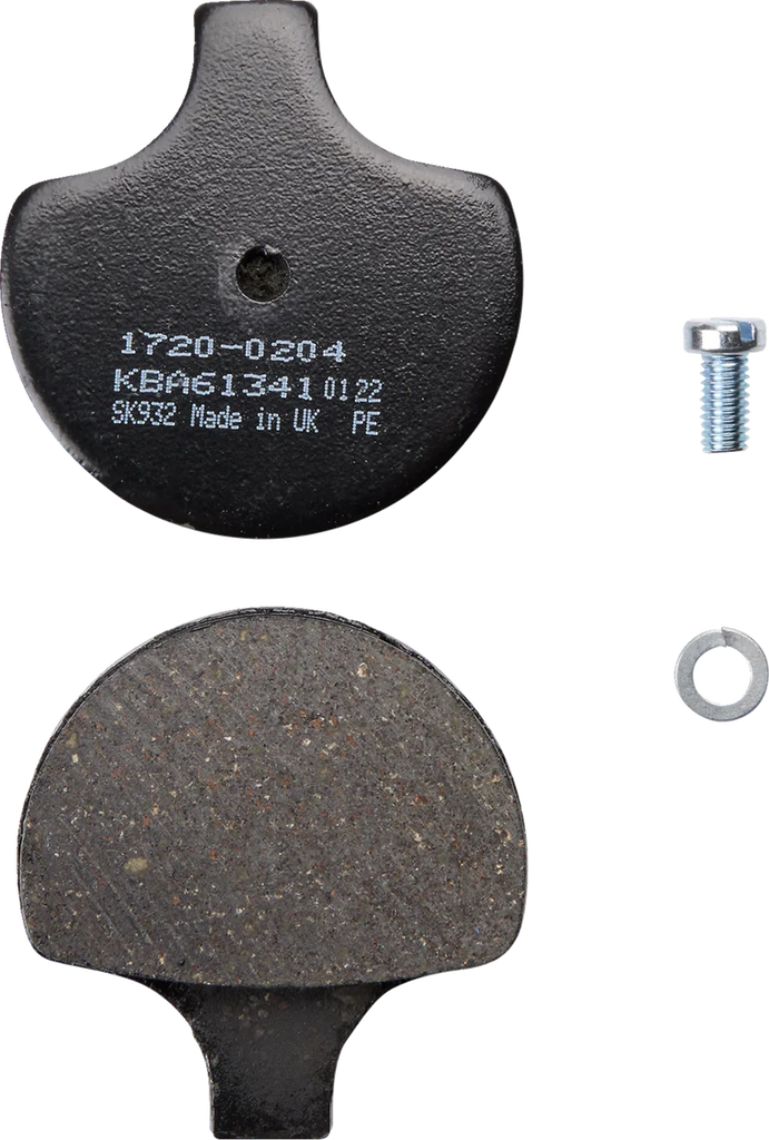 Organic Brake Pads - Harley-Davidson DragSpecialties FAD94 - Main Product View