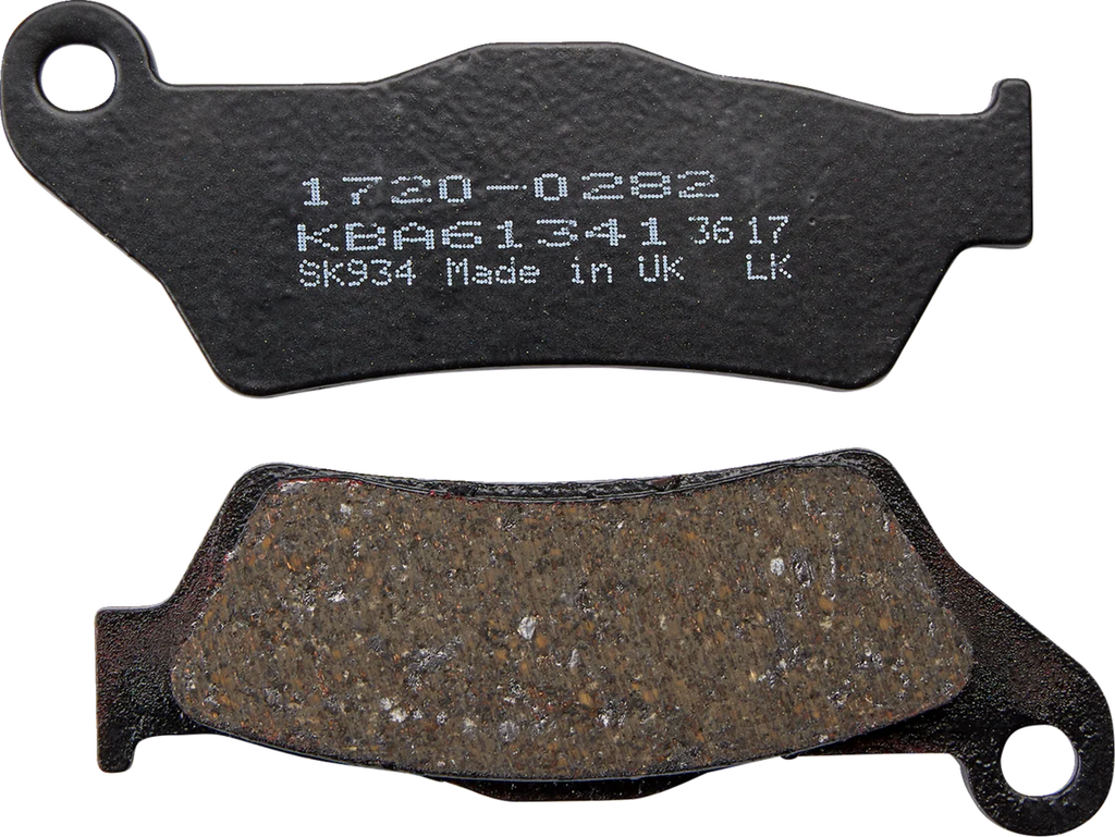 Organic Brake Pads - Street 500/750 XG DragSpecialties FAD643 - Main Product View