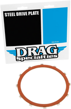 Load image into Gallery viewer, Organic Outer Drive Plate DragSpecialties SK-8RQ - Main Product View