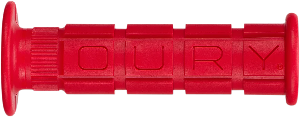 Oury Grips Grips - Single Compound - Flange - Red OSCFOG50 - Main Product View