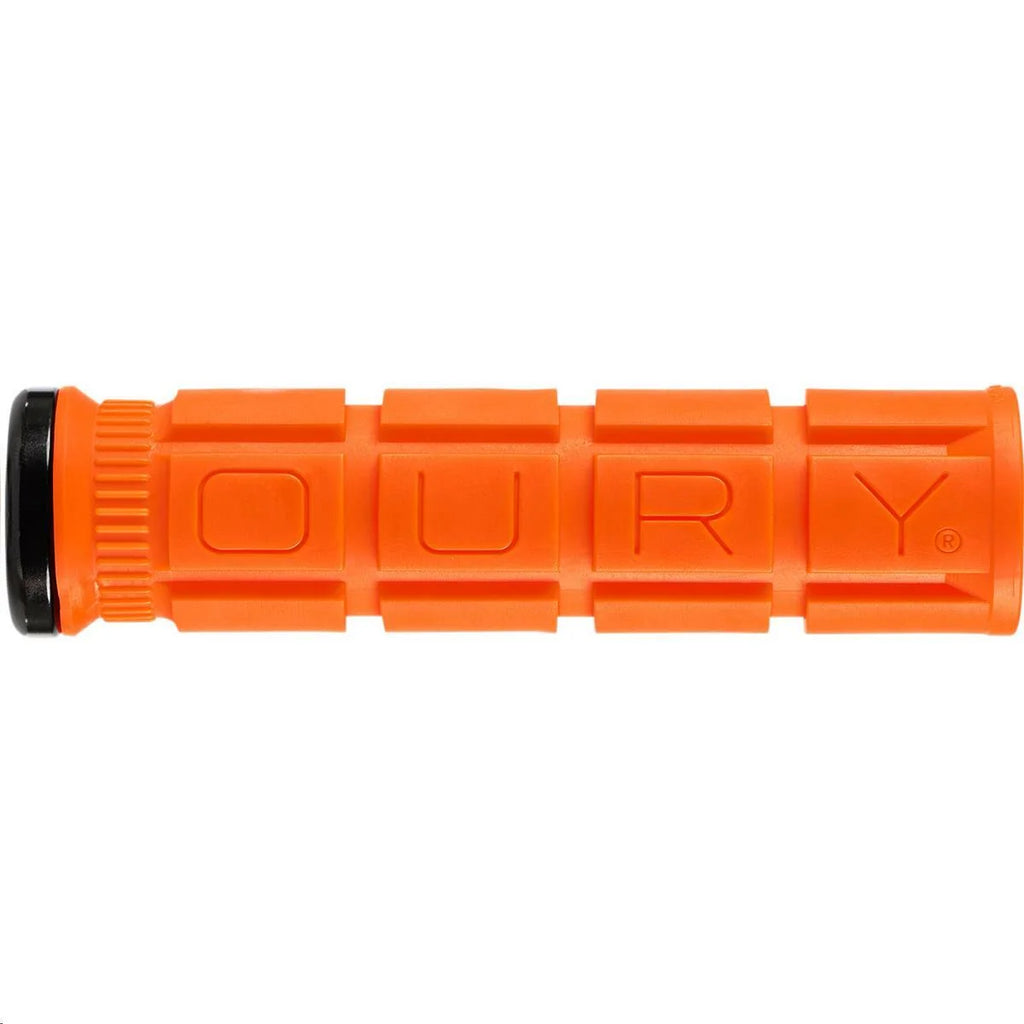 Oury Grips Grips - V2 - Single Compound - No-Flange - Orange OSCGGG90