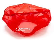 Load image into Gallery viewer, Outerwears 14in. x 6in. Pre-Filter W/Top Red 10-1160-03