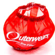 Load image into Gallery viewer, Outerwears 3in Breather W/Shield Red 10-1018-03