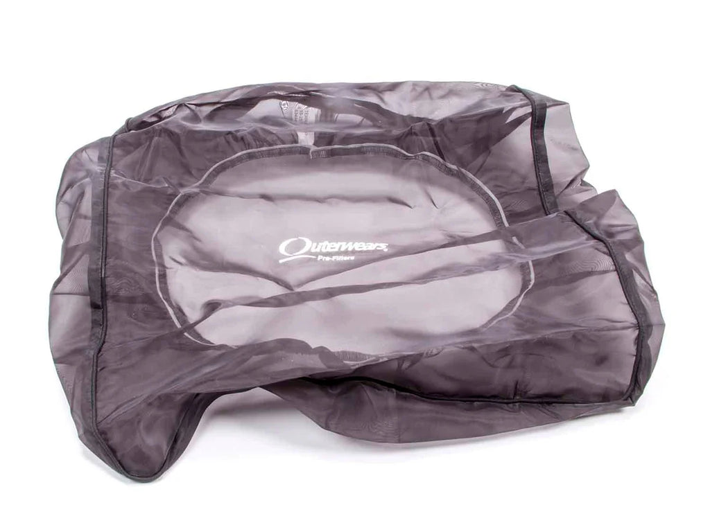 Outerwears Carbon Fiber Box Pre Filter 4-1/8in Black 10-2535-01