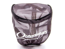 Load image into Gallery viewer, Outerwears Pre-Filter Black 3.5in Dia x 4in L w/Top Black 10-1052-01