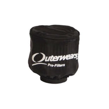 Load image into Gallery viewer, Outerwears Pre-Filter Water Repel Black 3.5in Dia x 6in Ta 20-1010-01