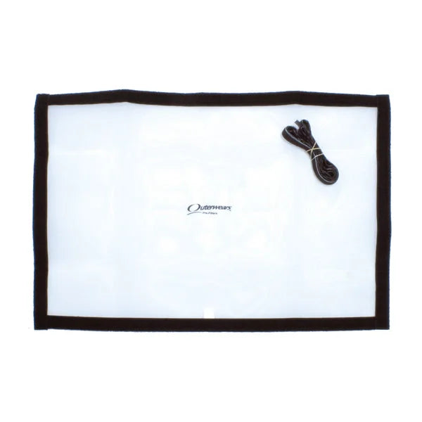 Outerwears Radiator Screen Asphalt 19in x 27in w/Velcro 11-2933-12