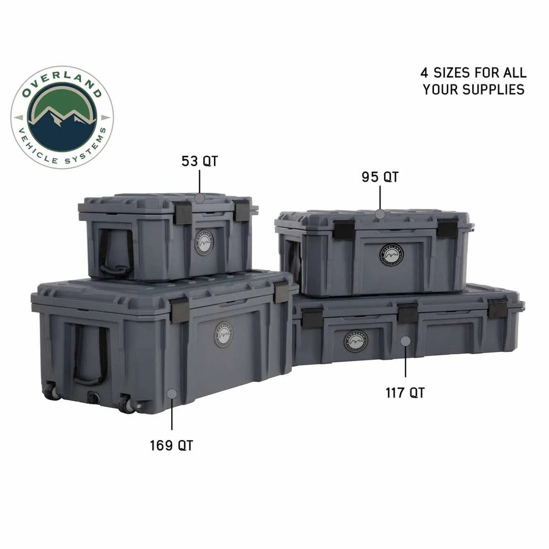 Overland Vehicle Systems 117 Quart Dry Box 40100021 - Additional View 14