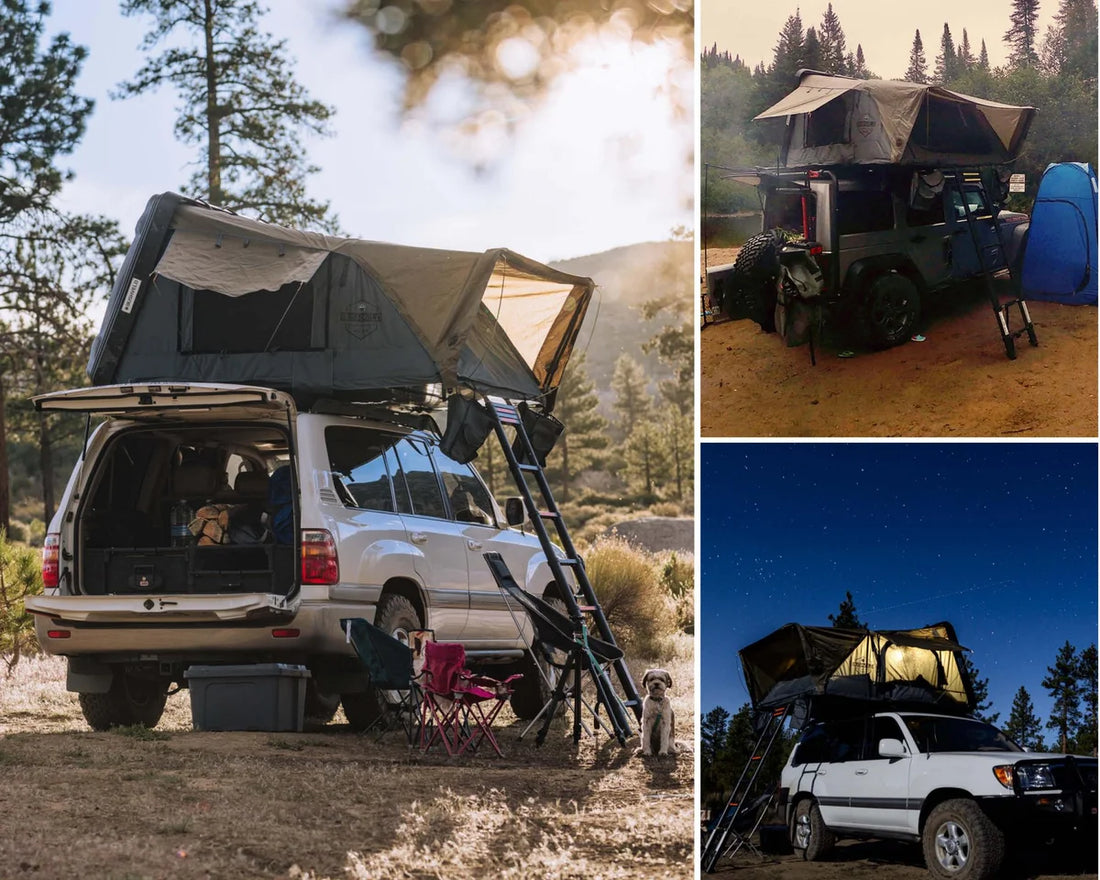 Overland Vehicle Systems 18089901 Bushveld Hard Shell Roof Top Tent - Additional View 18