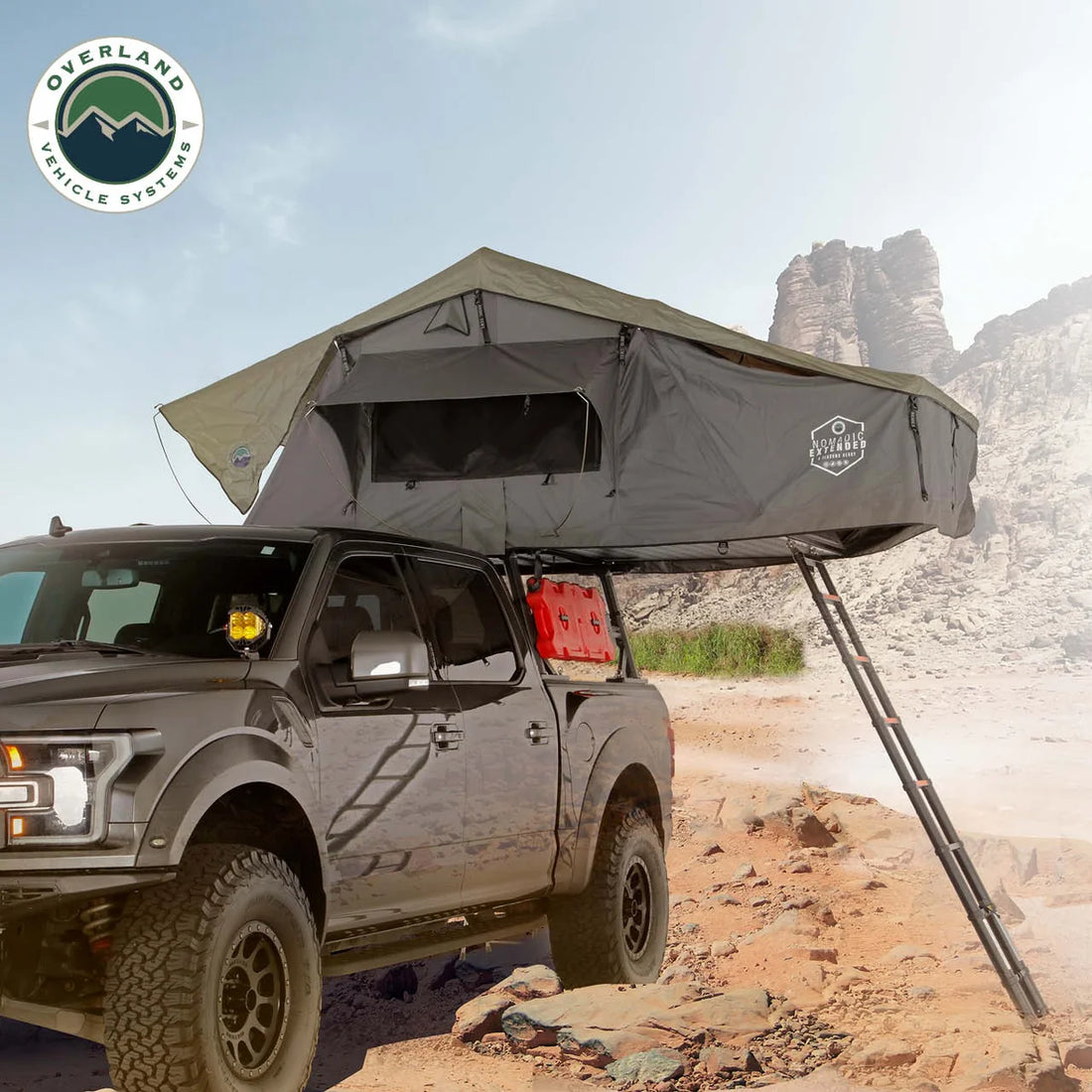 Overland Vehicle Systems Extended Roof Top Tent - The Perfect 4 Person Roof Top Tent 18349936 - Additional View 17