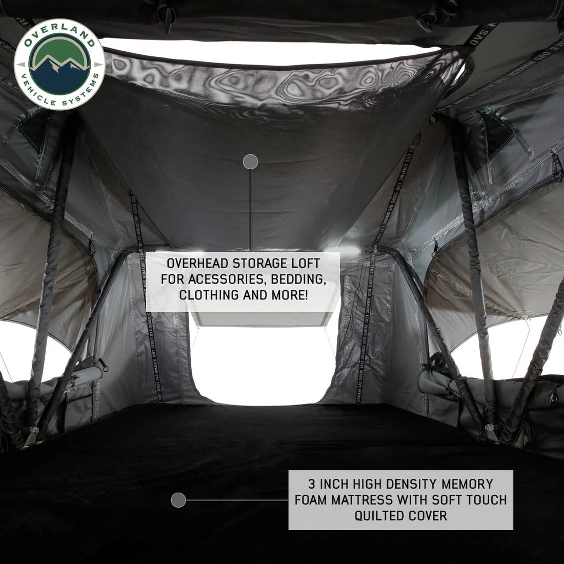 Overland Vehicle Systems Nomadic 2 Standard Roof Top Tent Roof Top Tent 2 Person 18429936 - Additional View 11