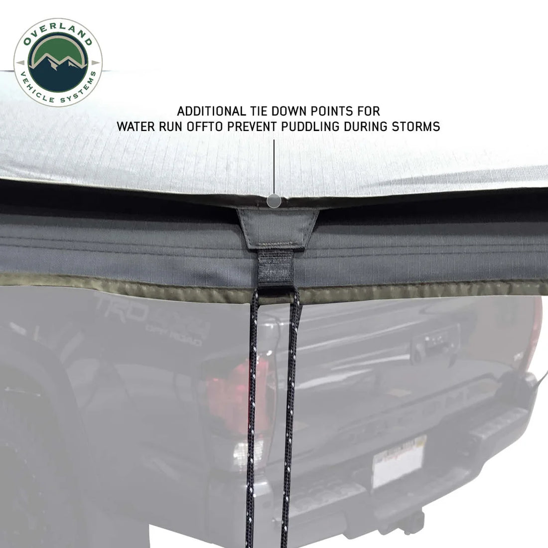 Overland Vehicle Systems Nomadic 270 LTE Driver Side 270 Degree Awning Premium 19679907 - Installation View