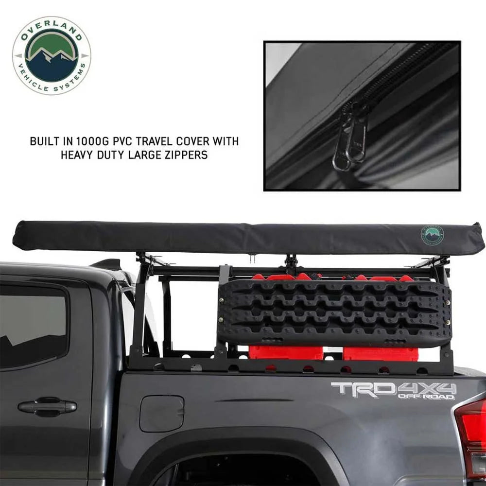 Overland Vehicle Systems Nomadic Awning 2.5 - 8.0 ft. with Black Cover 18059909 - Additional View 9