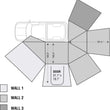 Load image into Gallery viewer, Overland Vehicle Systems Nomadic Awning 270 Awning with Walls - Driver side 19539907 - Additional View 18