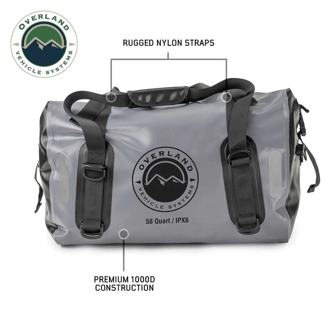 Overland Vehicle Systems Portable Dry Storage Bag - 42 QT 40300001 - Additional View 5