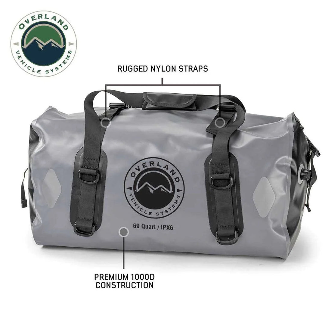 Overland Vehicle Systems Portable Dry Storage Bag - 42 QT 40300001 - Additional View 8