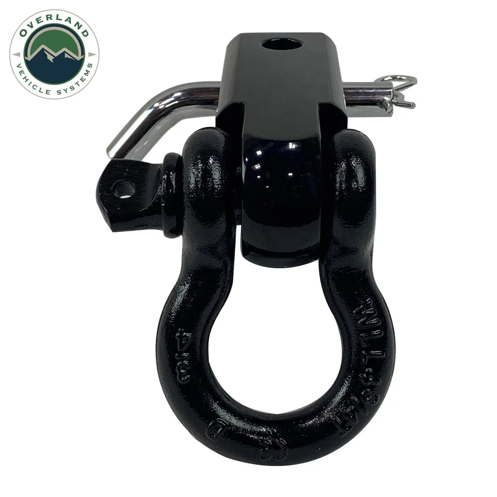 Overland Vehicle Systems Receiver Hitch D-Ring Receiver Mount Recovery Shackle 19109901 - Additional View 8