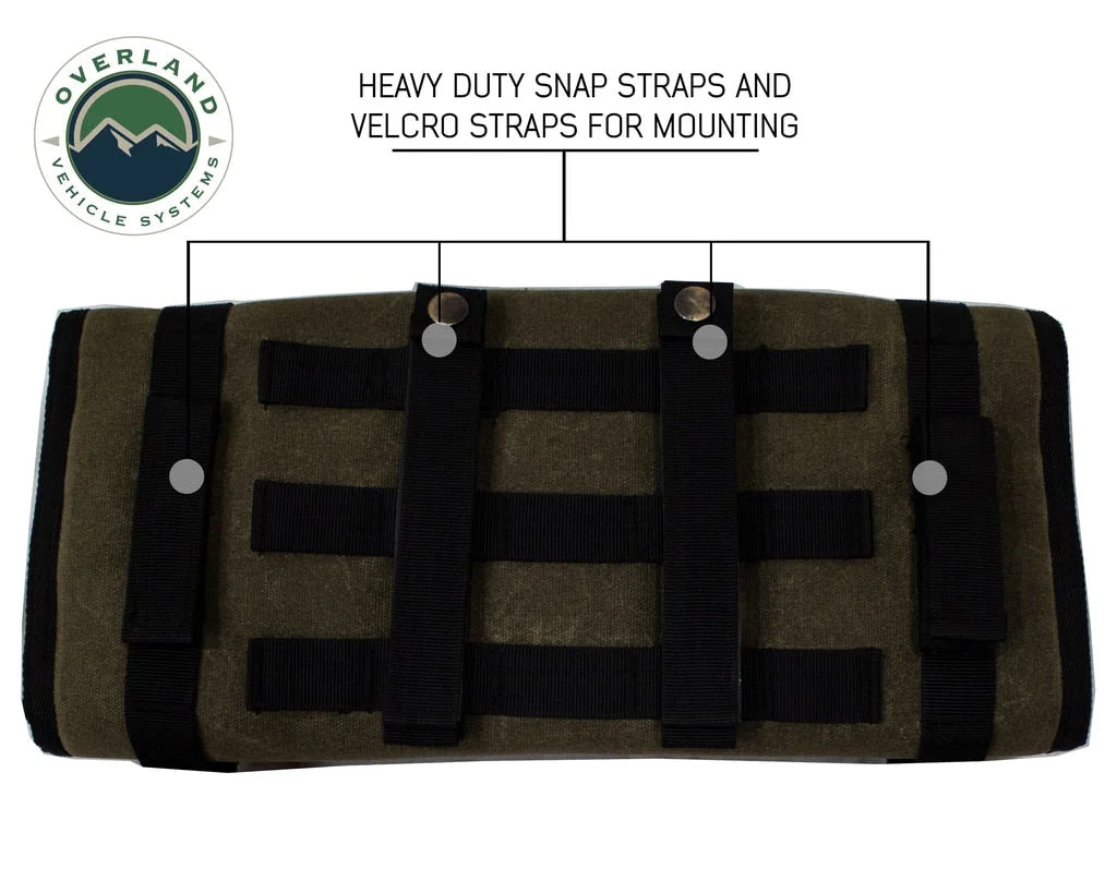 Overland Vehicle Systems Rolled Bag First Aid - Waxed Canvas First Aid Bag for Car 21109941 - Additional View 5