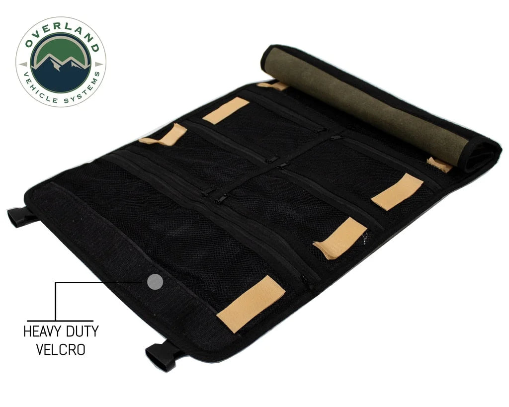 Overland Vehicle Systems Rolled Bag First Aid - Waxed Canvas First Aid Bag for Car 21109941 - Additional View 6