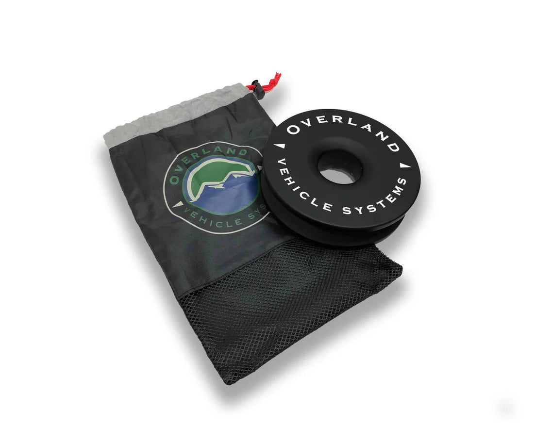Overland Vehicle Systems Soft Shackle Recovery Ring Combo Pack - 45,000 lb - Black 19-6580 - Additional View 13