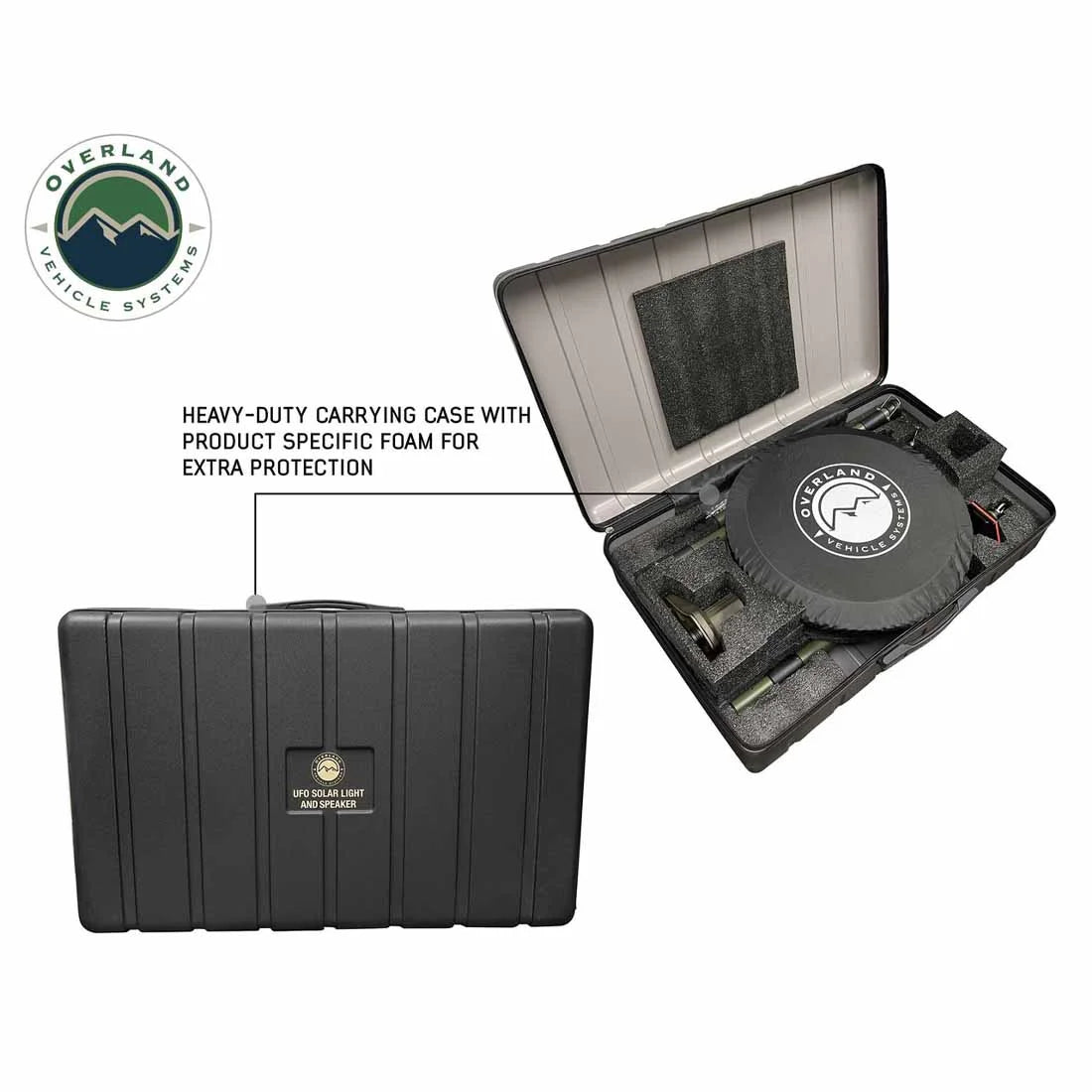 Overland Vehicle Systems UFO Solar Light Light Pods & Speaker - Camping Light 15049901 - Additional View 16