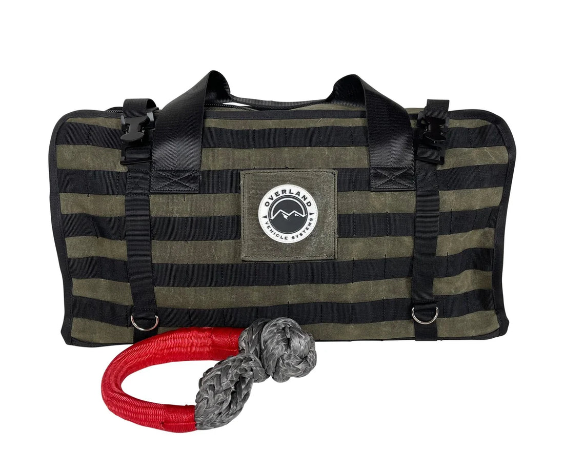 Overland Vehicle Systems Wax Canvas Large Recovery Bag 21179941 - Side View