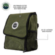 Load image into Gallery viewer, Overland Vehicle Systems Wax Canvas Overnight Bag 21039941 - Side View