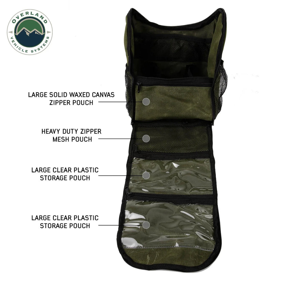 Overland Vehicle Systems Wax Canvas Overnight Bag 21039941 - Additional View 7