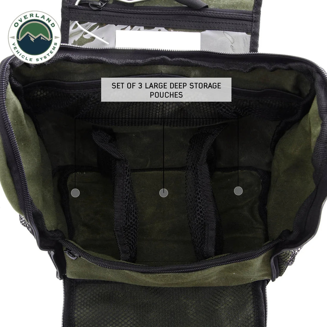 Overland Vehicle Systems Wax Canvas Overnight Bag 21039941 - Additional View 9