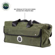 Load image into Gallery viewer, Overland Vehicle Systems Wax Canvas Small Duffle Bag 21169941 - Side View