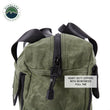 Load image into Gallery viewer, Overland Vehicle Systems Wax Canvas Small Duffle Bag 21169941 - Additional View 6