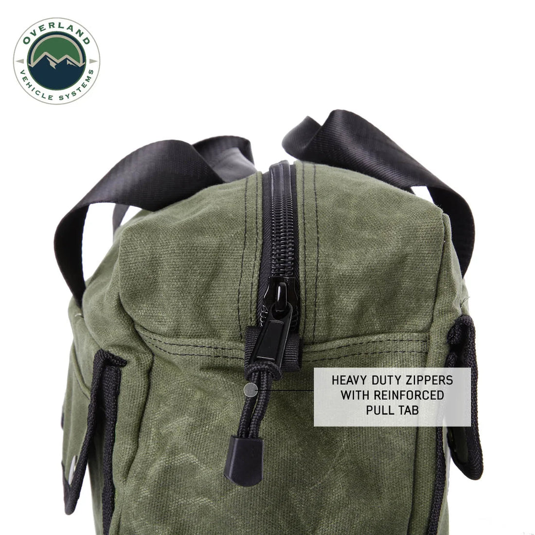 Overland Vehicle Systems Wax Canvas Small Duffle Bag 21169941 - Additional View 6