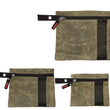 Load image into Gallery viewer, Overland Vehicle Systems Waxed Canvas 3-Bag Set Small/Medium Size 21059941 - Main Product View
