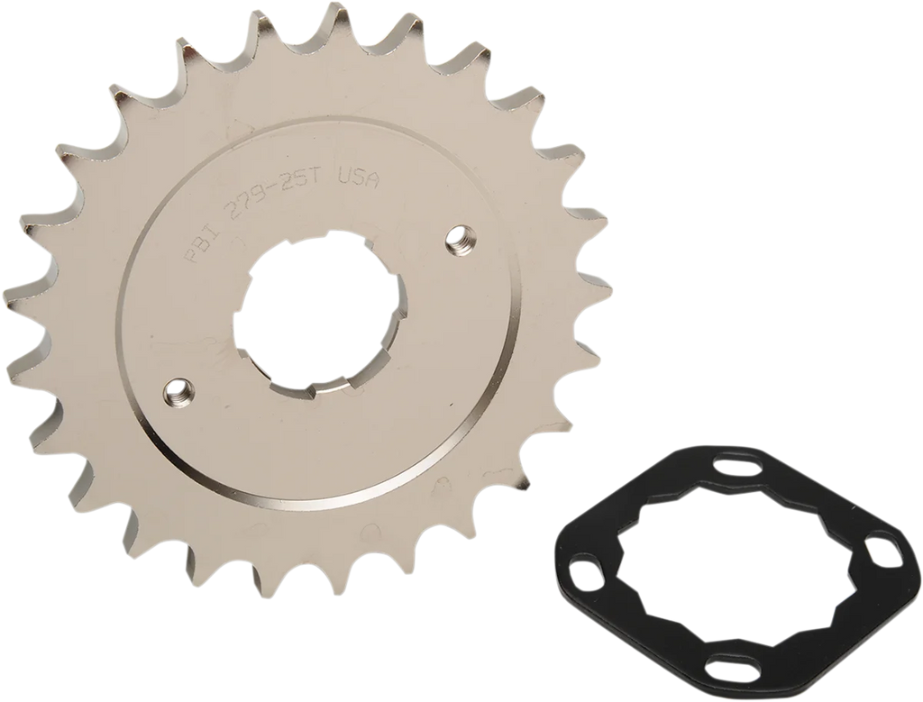 PBI Transmission Mainshaft Sprocket - 19-Tooth - XL 277-19 - Side View