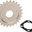 Load image into Gallery viewer, PBI Transmission Mainshaft Sprocket - 22-Tooth 278-22 - Side View