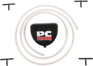 PC Racing Carburetor Vent System 2 - Black - Main Product View