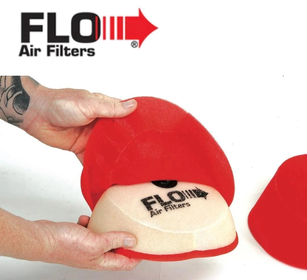 PC Racing Flo® Air Filter - Gas Gas/Husqvarna/KTM PCF91X - Side View