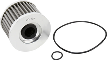 Load image into Gallery viewer, PC Racing Flo® Stainless Steel Oil Filter - Honda PC401 - Main Product View
