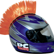 Load image into Gallery viewer, PC Racing Helmet Mohawk - Orange PCHMORANGE - Main Product View