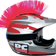 Load image into Gallery viewer, PC Racing Helmet Mohawk - Pink PCHMPINK - Main Product View