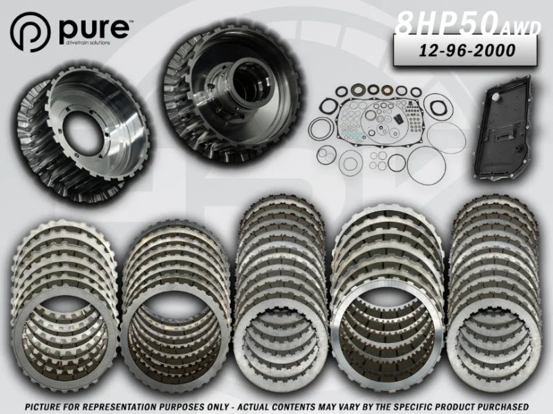 PDS 8HP50 High Performance Transmission Hard Parts Kit - AWD - Stage 2