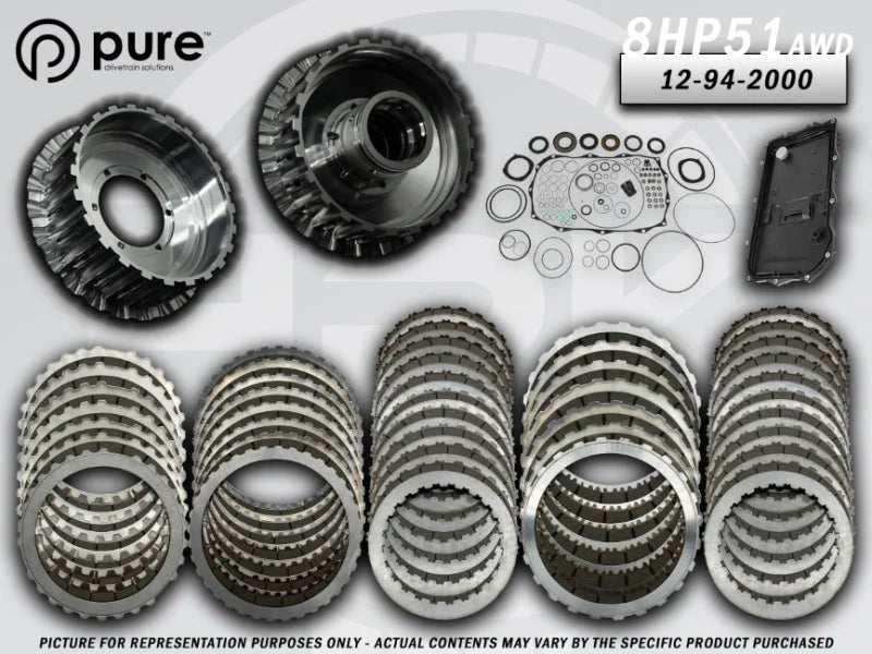PDS 8HP51 High Performance Transmission Hard Parts Kit - AWD - Stage 2