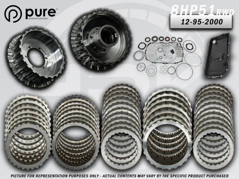 PDS 8HP51 High Performance Transmission Hard Parts Kit - RWD - Stage 2
